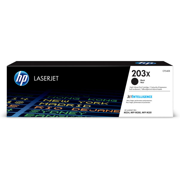 HP - CF540X - Hp - Toner originale - 203X - Nero - CF540X - 3.200 pag