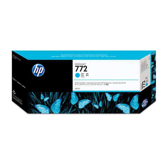 HP - CN636A - Hp - Cartuccia ink originale - 772 - Ciano - CN636A - 300ml