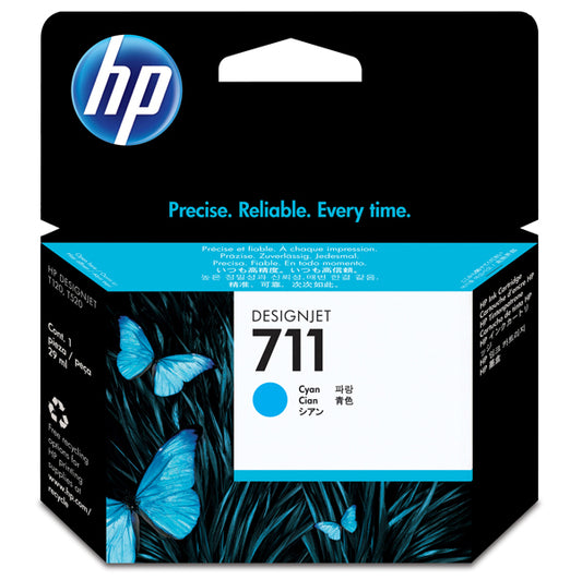 HP - CZ130A - Hp - Cartuccia ink originale - 711 - Ciano - CZ130A - 29ml