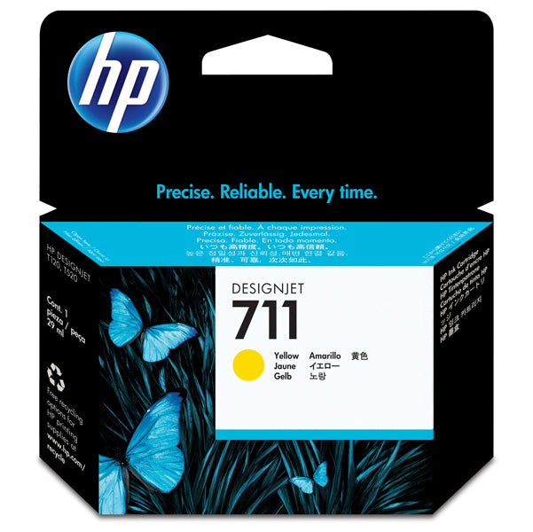 HP - CZ132A - Hp - Cartuccia ink originale - 711 - Giallo - CZ132A - 29ml