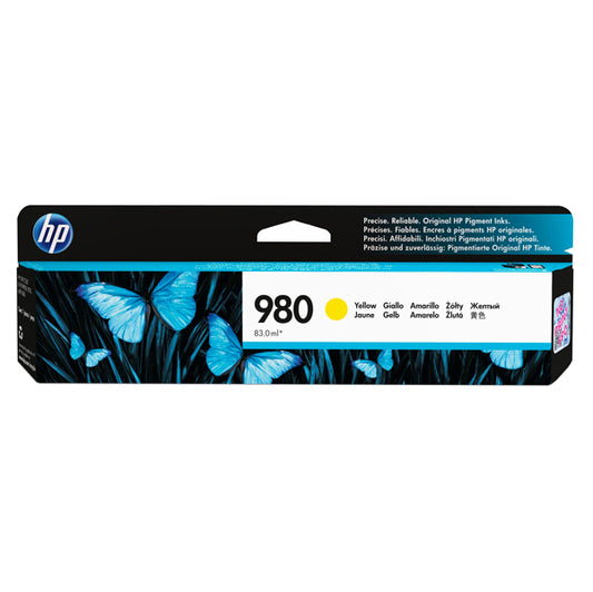 HP - D8J09A - Hp - Cartuccia ink originale - 980 - Giallo - D8J09A - 6.600 pag