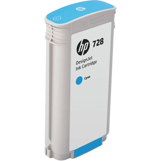 HP - F9J67A - Hp - Cartuccia ink originale - 728 - Ciano -F9J67A - 130ml