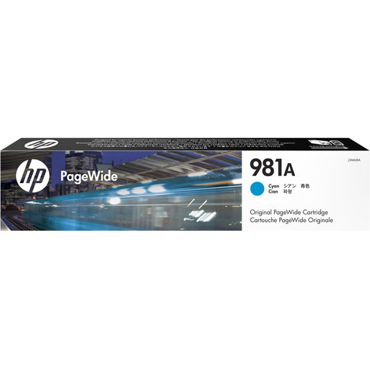 HP - J3M68A - Hp - Cartuccia ink originale - 981A - Ciano - J3M68A - 6.000 pag
