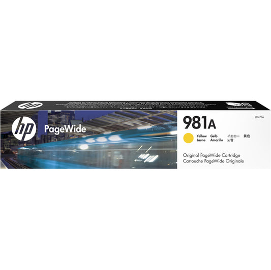 HP - J3M70A - Hp - Cartuccia ink originale - 981A - Giallo - J3M70A - 6.000 pag