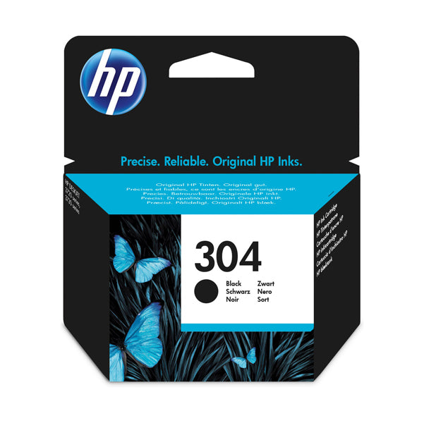 HP - N9K06AE - Hp - Cartuccia ink originale - 304- Nero - N9K06AE - 120 pag