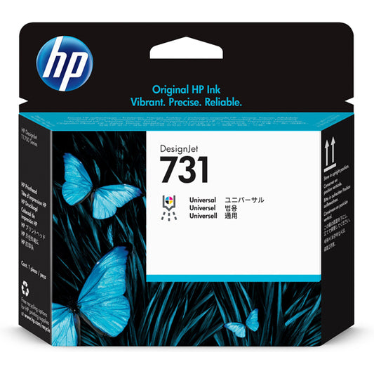 HP - P2V27A - Hp - Testina originale - 731 - C-M-Y-GR-K PH-K OP - P2V27A