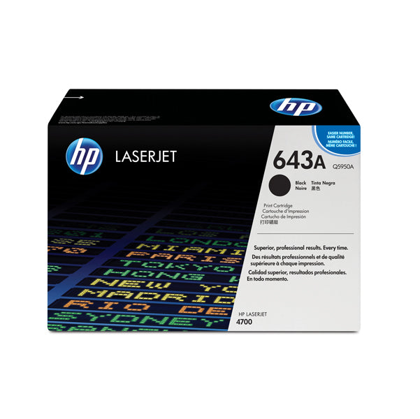 HP - Q5950A - Hp - Toner originale - 643A - Nero - Q5950A - 11.000 pag