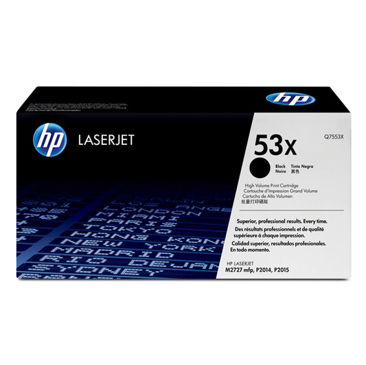HP - Q7553X - Hp - Toner originale - 53X - Nero - Q7553X - 7.000 pag