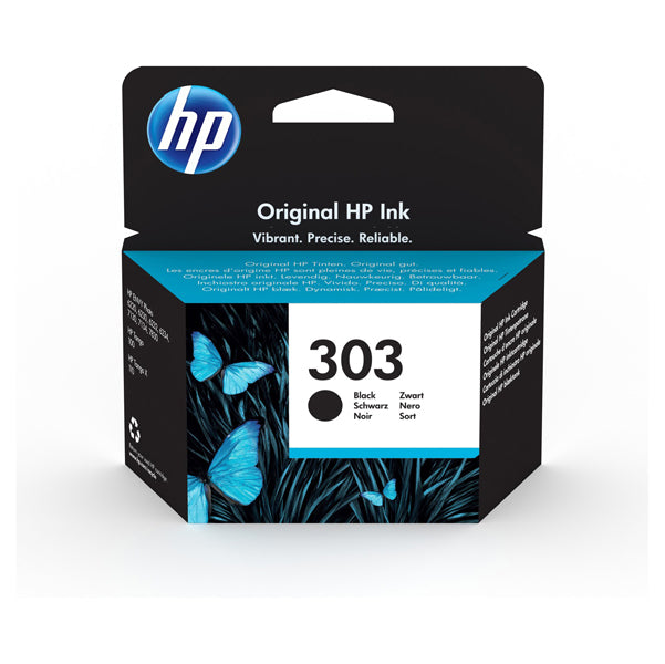 HP - T6N02AE - Hp - Cartuccia ink originale -303 - Nero - T6N02AE - 200 pag