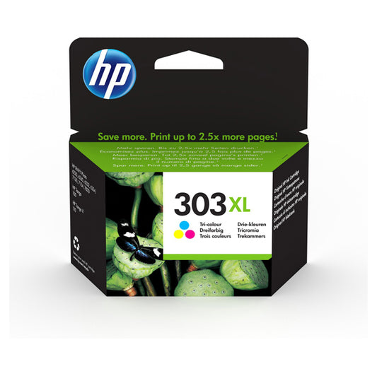 HP - T6N03AE - Hp - Cartuccia ink originale -303XL - C-M-Y - T6N03AE - 415 pag