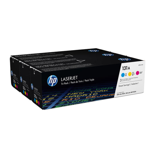 HP - U0SL1AM - Hp - Confezione 3 Toner originale - 131A - C-M-Y - U0SL1AM - 1.800 pag cad