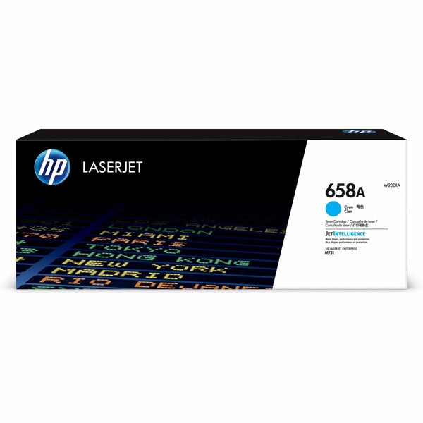 HP - W2001A - Hp - Toner originale - 658A - Ciano - W2001A - 6.000 pag