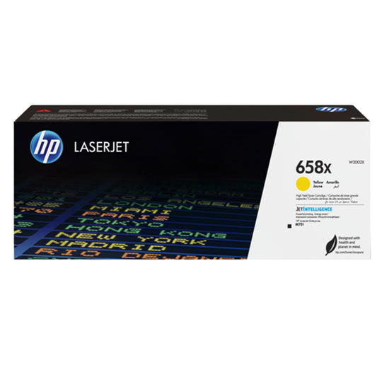 HP - W2002X - Hp - Toner originale- LaserJet HP 658X - Giallo - W2002X - ad alta capacitA'