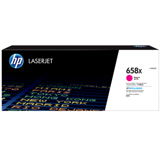 HP - W2003X - Hp - Toner originale -  LaserJet HP 658X - Magenta - W2003X - ad alta capacitA'
