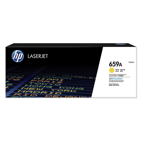 HP - W2012A - Hp - Toner originale - 659 - giallo - W2012A - 13.000 pag