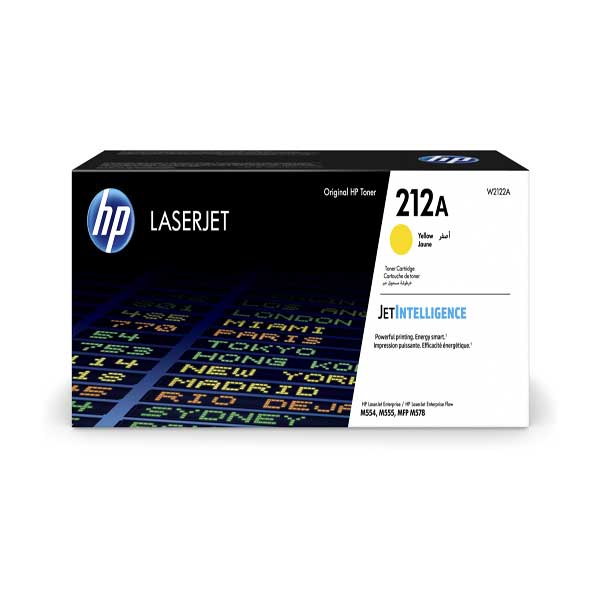 HP - W2122A - Hp - Toner originale - Giallo - 212A - W2122A - 4.500 pag
