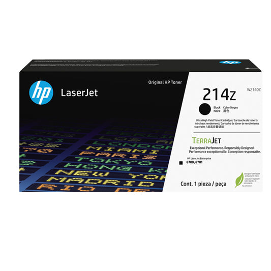 HP - W2140Z - Hp -  Toner originale LaserJet HP 214Z -  Nero - W2140Z - ad altissima capacitA'