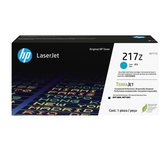 HP - W2171Z - Hp -  Toner originale LaserJet HP 217Z - Ciano - W2171Z - ad altissima capacitA'