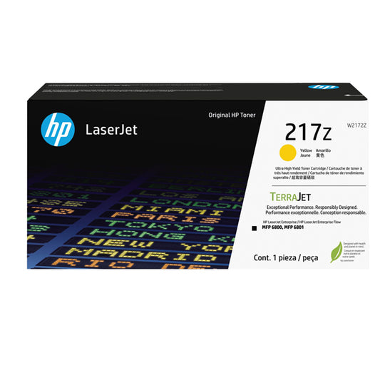 HP - W2172Z - Hp -  Toner originale LaserJet HP 217Z - Giallo - W2172Z - ad altissima capacitA'
