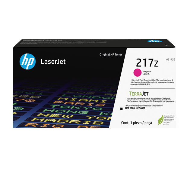 HP - W2173Z - Hp -  Toner originale LaserJet HP 217Z - Magenta - W2173Z - ad altissima capacitA'