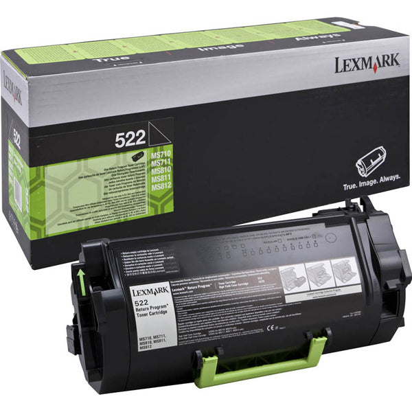 LEXMARK - 52D2000 - Lexmark - Toner - Nero - 52D2000 - return program - 6.000 pag