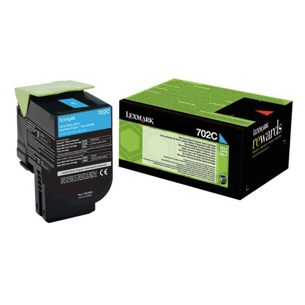 LEXMARK - 70C20C0 - Lexmark - Toner - Ciano - 70C20C0 - return program - 1.000 pag