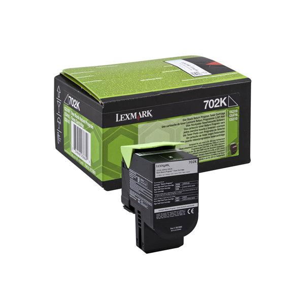 LEXMARK - 70C20K0 - Lexmark - Toner - Nero - 70C20K0 - return program - 1.000 pag