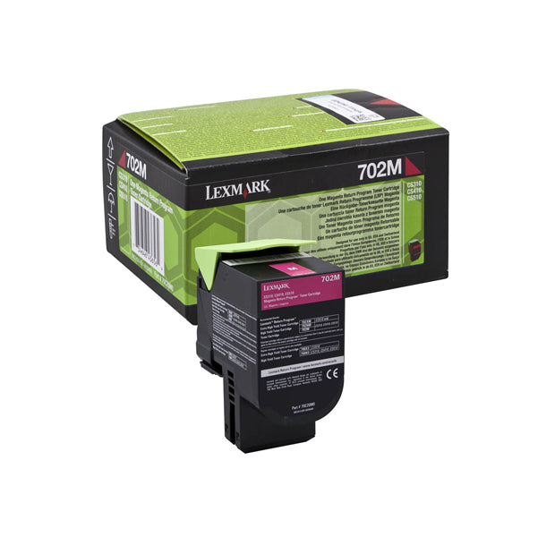 LEXMARK - 70C20M0 - Lexmark - Toner - Magenta - 70C20M0 - return program - 1.000 pag