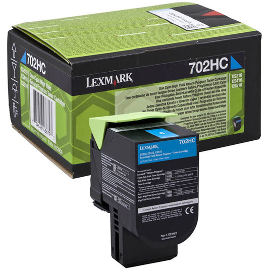 LEXMARK - 70C2HC0 - Lexmark - Toner - Ciano - 70C2HC0 - return program - 3.000 pag