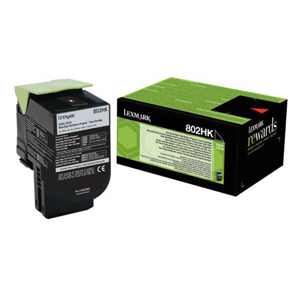LEXMARK - 80C2HK0 - Lexmark - Toner - Nero - 80C2HK0 - return program - 4.000 pag