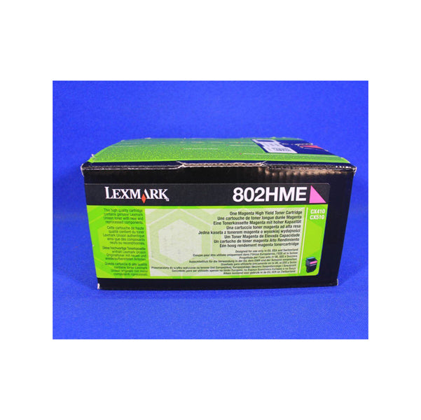 LEXMARK - 80C2HME - Lexmark - Toner - Magenta - 80C2HME - 3.000 pag