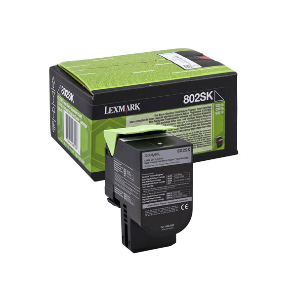 LEXMARK - 80C2SK0 - Lexmark - Toner - Nero - 80C2SK0 - return program - 2.500 pag