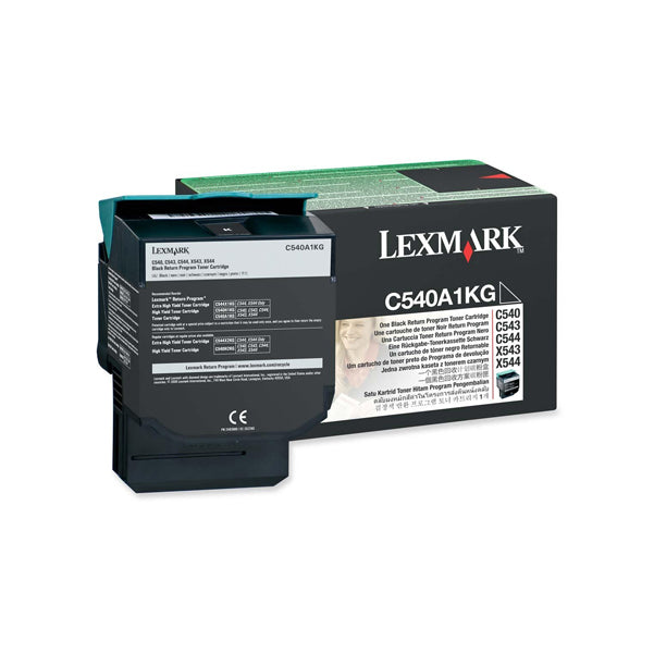 LEXMARK - C540A1KG - Lexmark - Toner - Nero - C540A1KG - return program - 1.000 pag