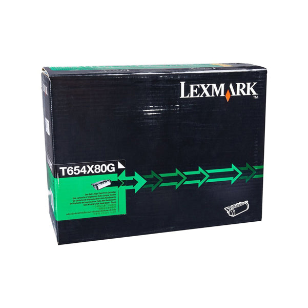 LEXMARK - T654X80G - Lexmark - Toner - Nero - T654X80G - 36.000 pag
