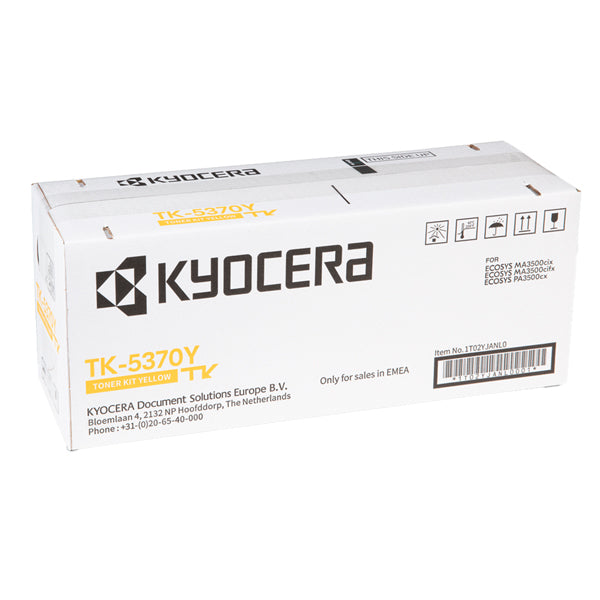 KYOCERA-MITA - 1T02YJANL0 - Kyocera Toner Giallo TK-5370_5.000 pag - KMTK5370Y -  Conf. da 1 Pz.