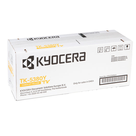 KYOCERA-MITA - 1T02Z0ANL0 - Kyocera Toner Giallo TK-5380_10.000 pag - KMTK5380Y -  Conf. da 1 Pz.