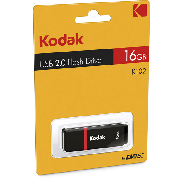 KODAK - EKMMD16GK102 - Kodak - Memoria Usb 2.0 - EKKMMD16GK102 - 16GB - KODD16GK102 -  Conf. da 1 Pz.