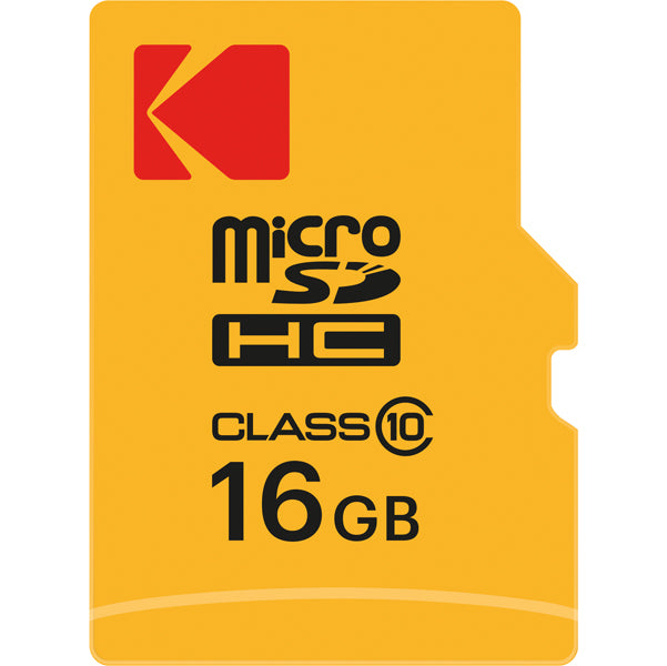 KODAK - EKMSDM16GHC10CK - Kodak - Micro SDHC Class 10 Extra - EKMSDM16GHC10CK - 16GB - KODSD16GHC10 -  Conf. da 1 Pz.