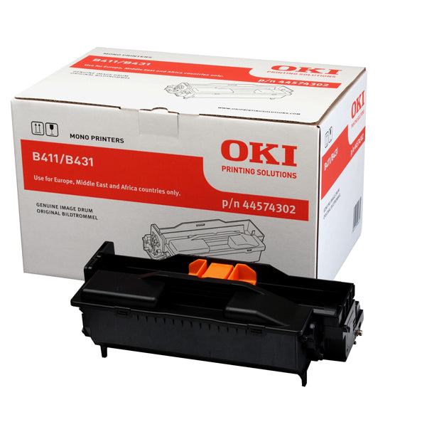 OKI - 44574302 - Oki - Tamburo - Nero - B411 B431 MB461-471-491 - 44574302 - 25.000 pag
