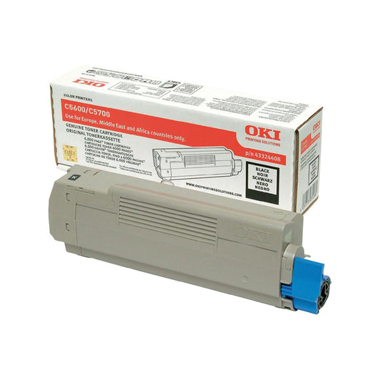 OKI - 43324408 - Oki - Toner - Nero - C5600 C5700 - 43324408 - 6.000 pag