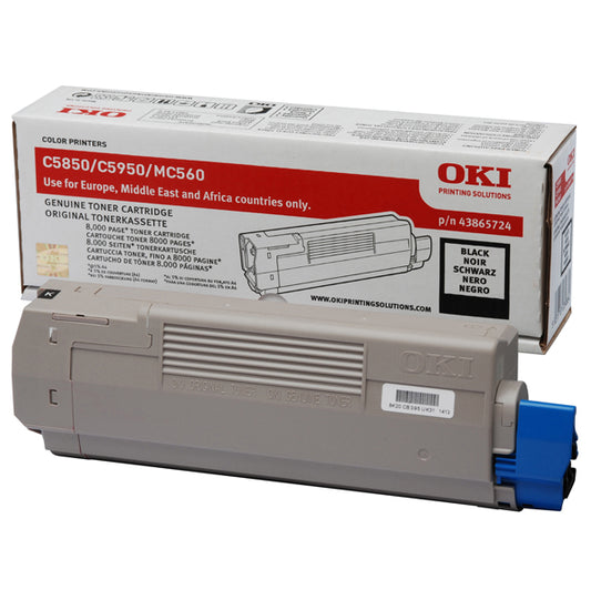 OKI - 43865724 - Oki - Toner - Nero - C5850-C5950 - 43865724 - 8.000 pag