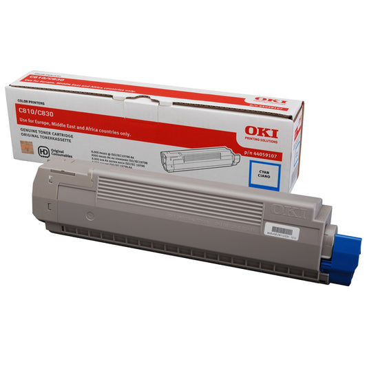 OKI - 44059107 - Oki - Toner - Ciano - C-810 C-830 - 44059107 - 8.000 pag