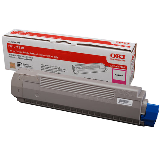 OKI - 44059106 - Oki - Toner - Magenta - C-810 C-830 - 44059106 - 8.000 pag