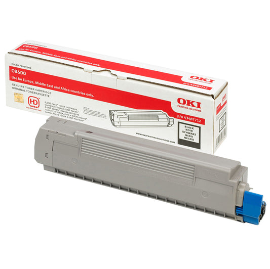 OKI - 43487712 - Oki - Toner - Nero - C8600 - 43487712 - 6.000 pag
