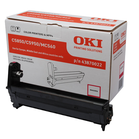 OKI - 43870022 - Oki - Tamburo - Magenta - C5850-5950 - 43870022 - 20.000 pag