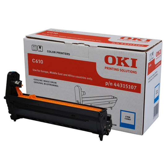 OKI - 44315107 - Oki - Tamburo - Ciano - C610 - 44315107 - 20.000 pag