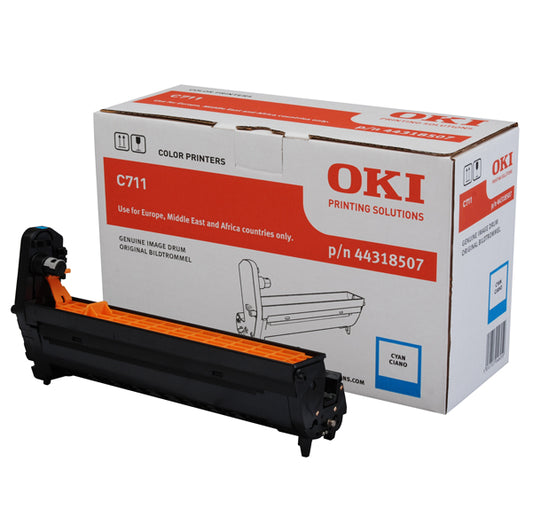 OKI - 44318507 - Oki - Tamburo - Ciano - C711 - 44318507 - 20.000 pag