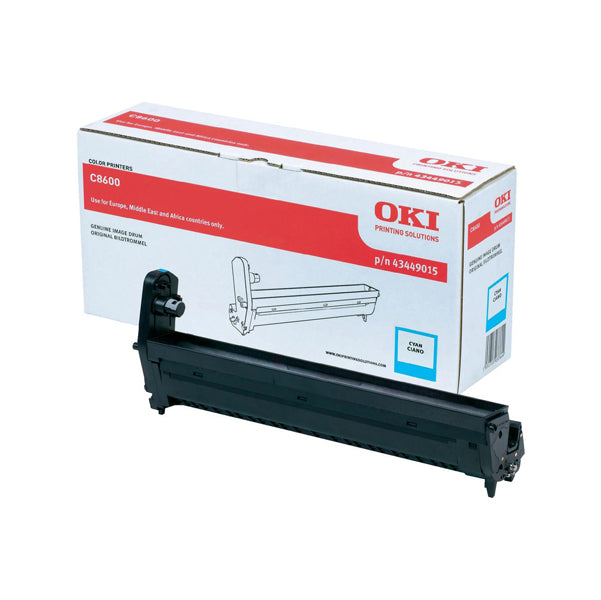 OKI - 43449015 - Oki - Tamburo - Ciano - C8600 - 43449015 - 20.000 pag