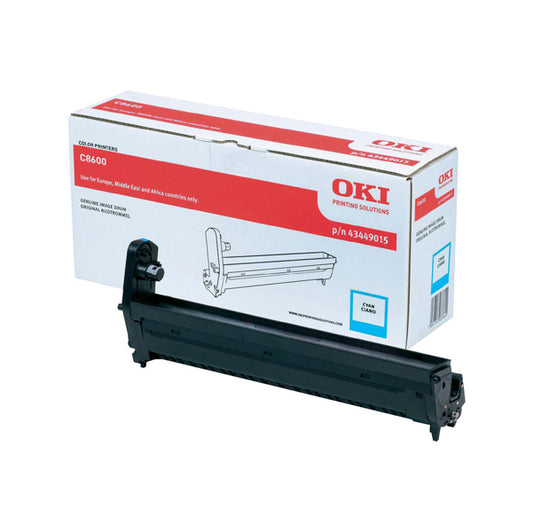 OKI - 43449015 - Oki - Tamburo - Ciano - C8600 - 43449015 - 20.000 pag