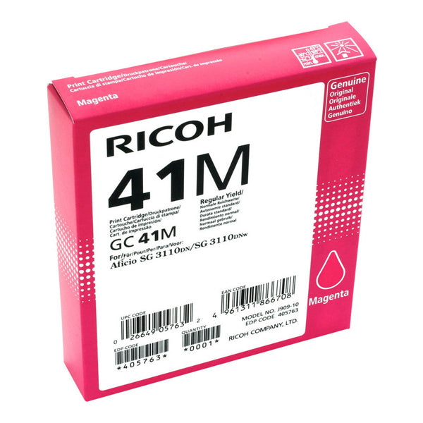 RICOH - 405763 - Ricoh - Toner - Magenta - 405763 - 2.200 pag